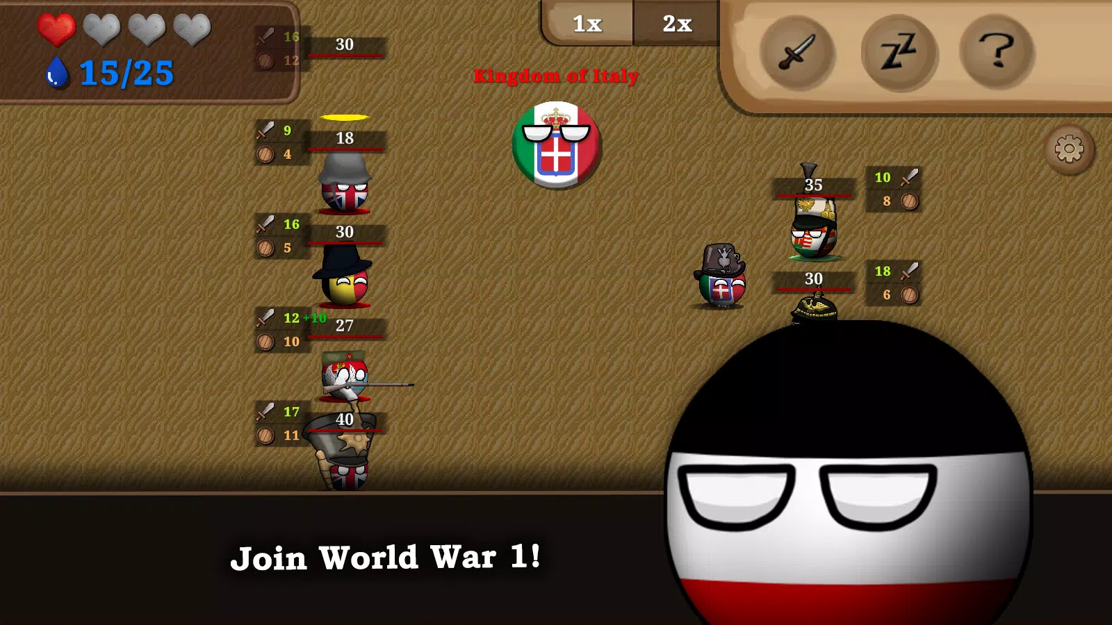 Countryball: Europe 1890 ภาพหน้าจอ 2