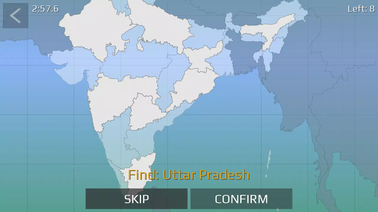 India Map Quiz स्क्रीनशॉट 3