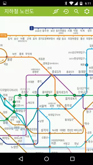지하철 노선도 स्क्रीनशॉट 2