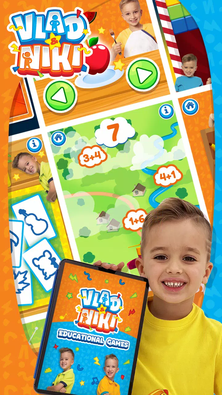 Vlad and Niki Educational Game 스크린샷 0