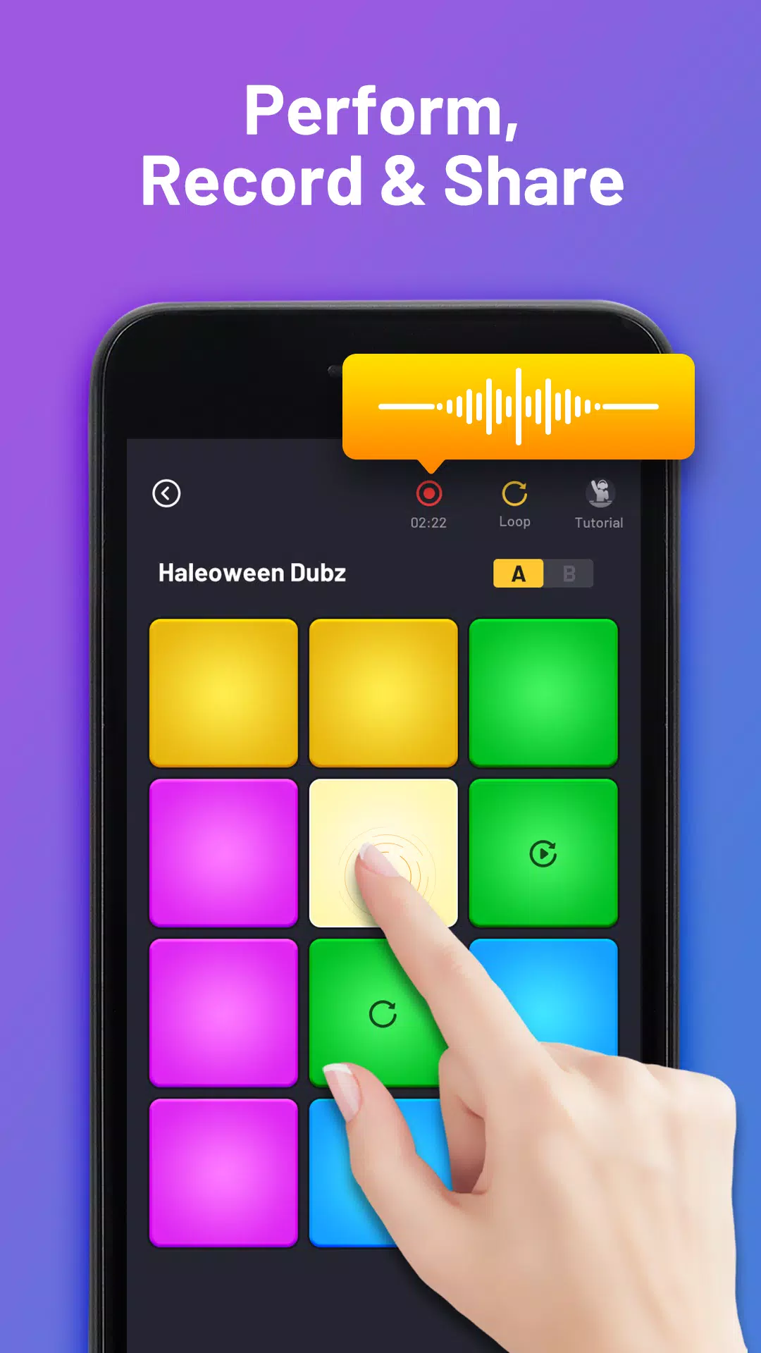 Drum Pad – Free Beat Maker Mac 스크린샷 3