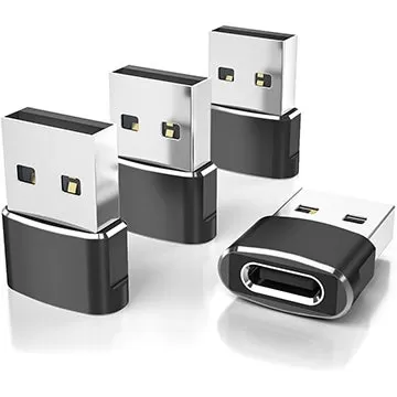 获得4包USB USB Type-C适配器，总计4美元