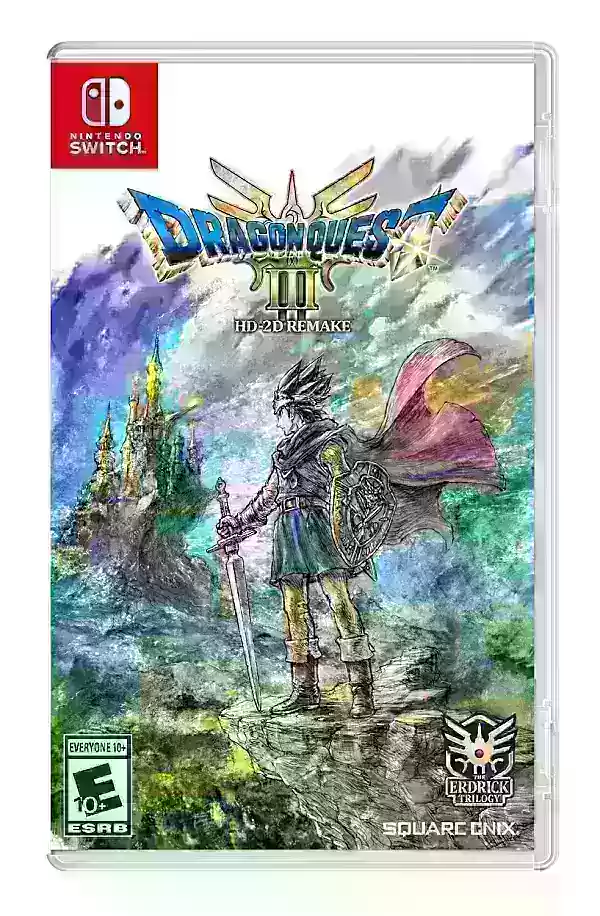 Dragon Quest III HD-2D Remake Cover