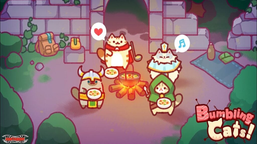 Bumbling Cats: Lead Your Humorous Feline Squad to Victory!