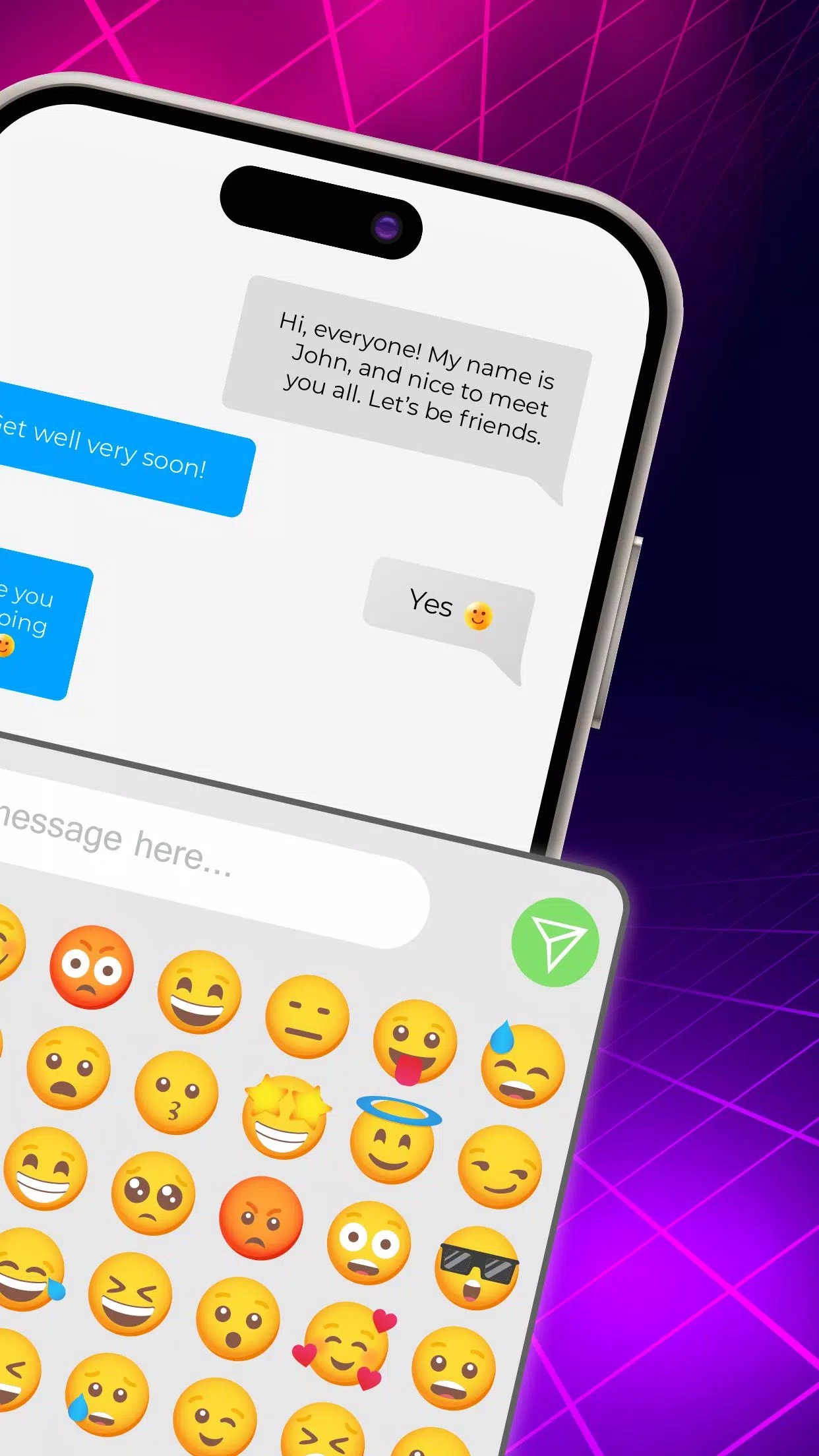 iOS Emojis Captura de tela 2
