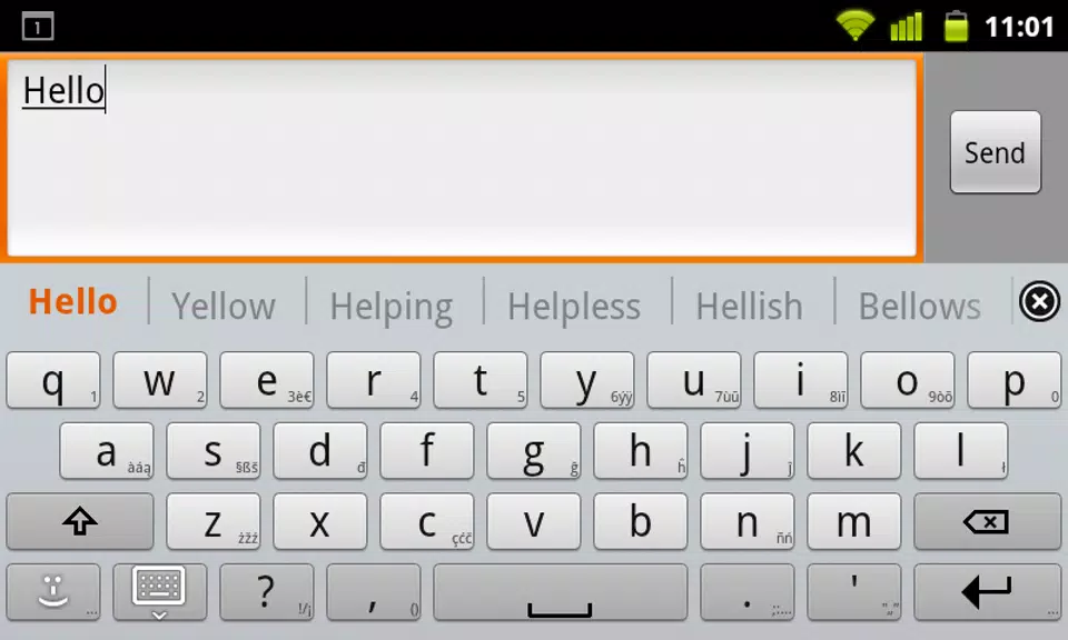 Spanish for AnySoftKeyboard スクリーンショット 1