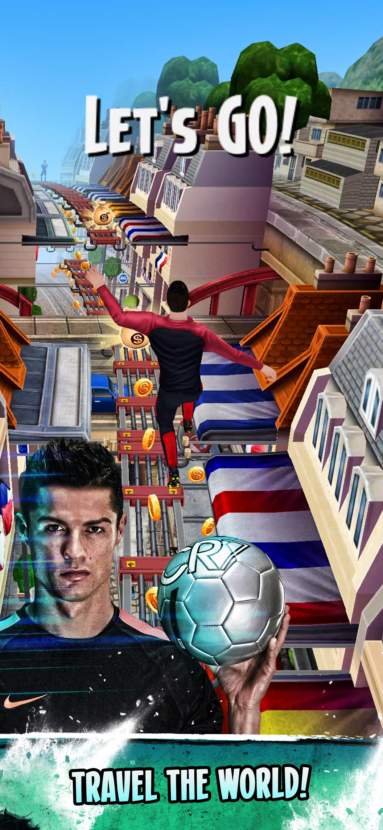 Ronaldo: Kick’n’Run Football ภาพหน้าจอ 1