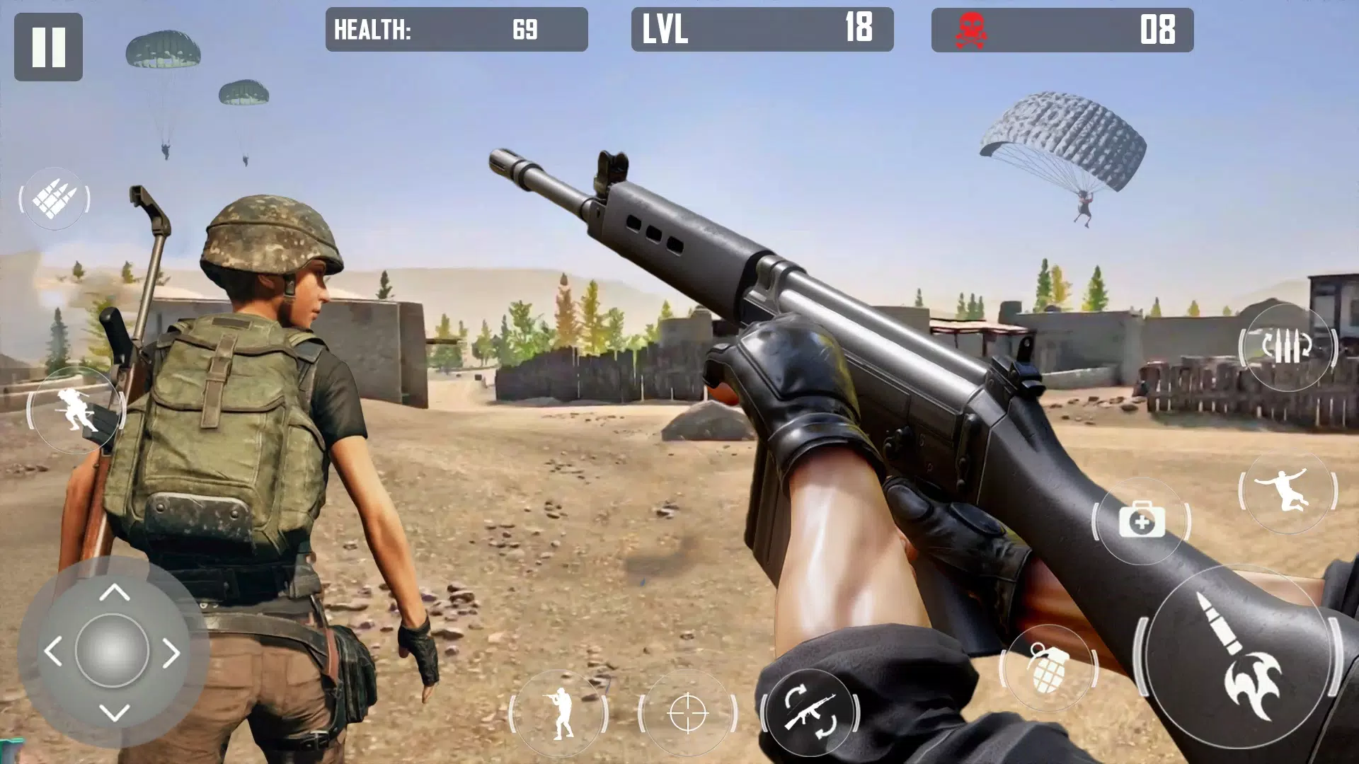 Squad Fire Gun Games - Battleg应用截图第2张