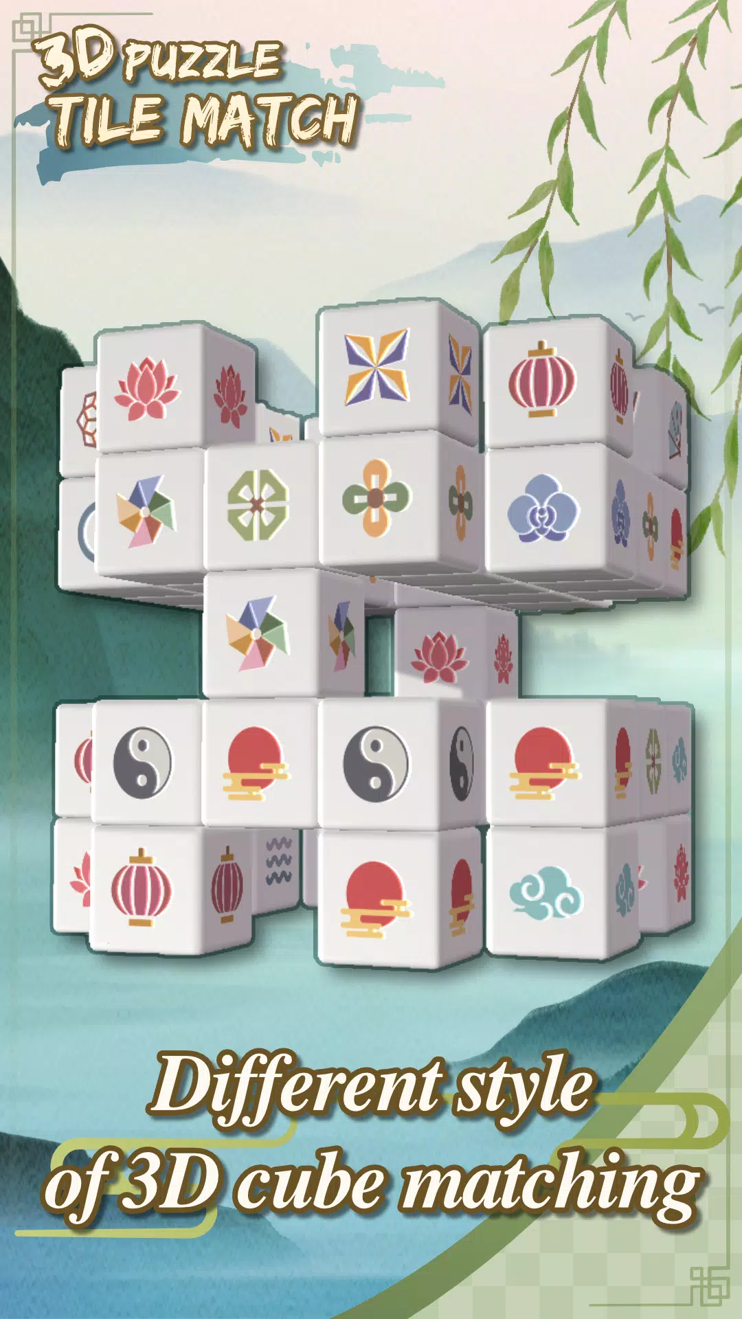 3D Tile Match Puzzle Captura de pantalla 0
