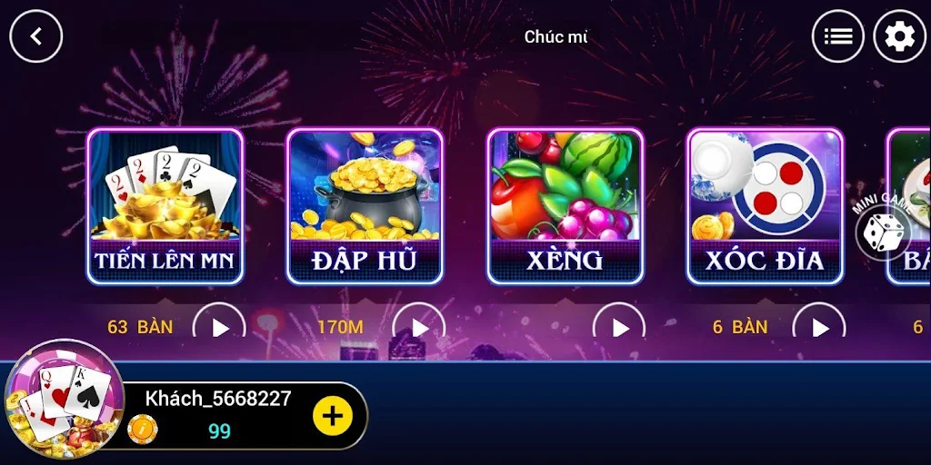 Win.club - Game bai, Danh bai tien len doi thưởng Скриншот 1