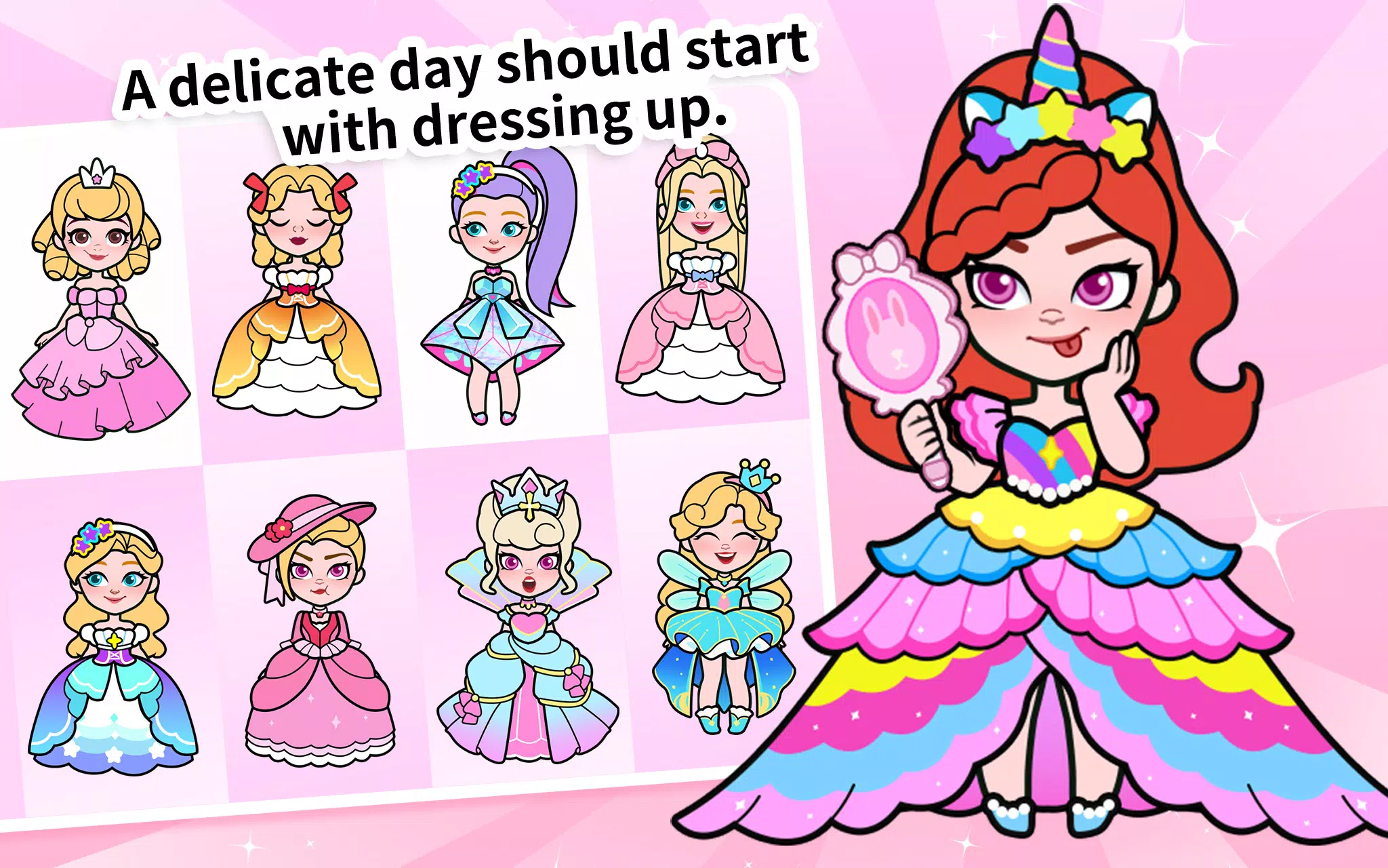 Paper Princess’s Dream Castle Captura de tela 1