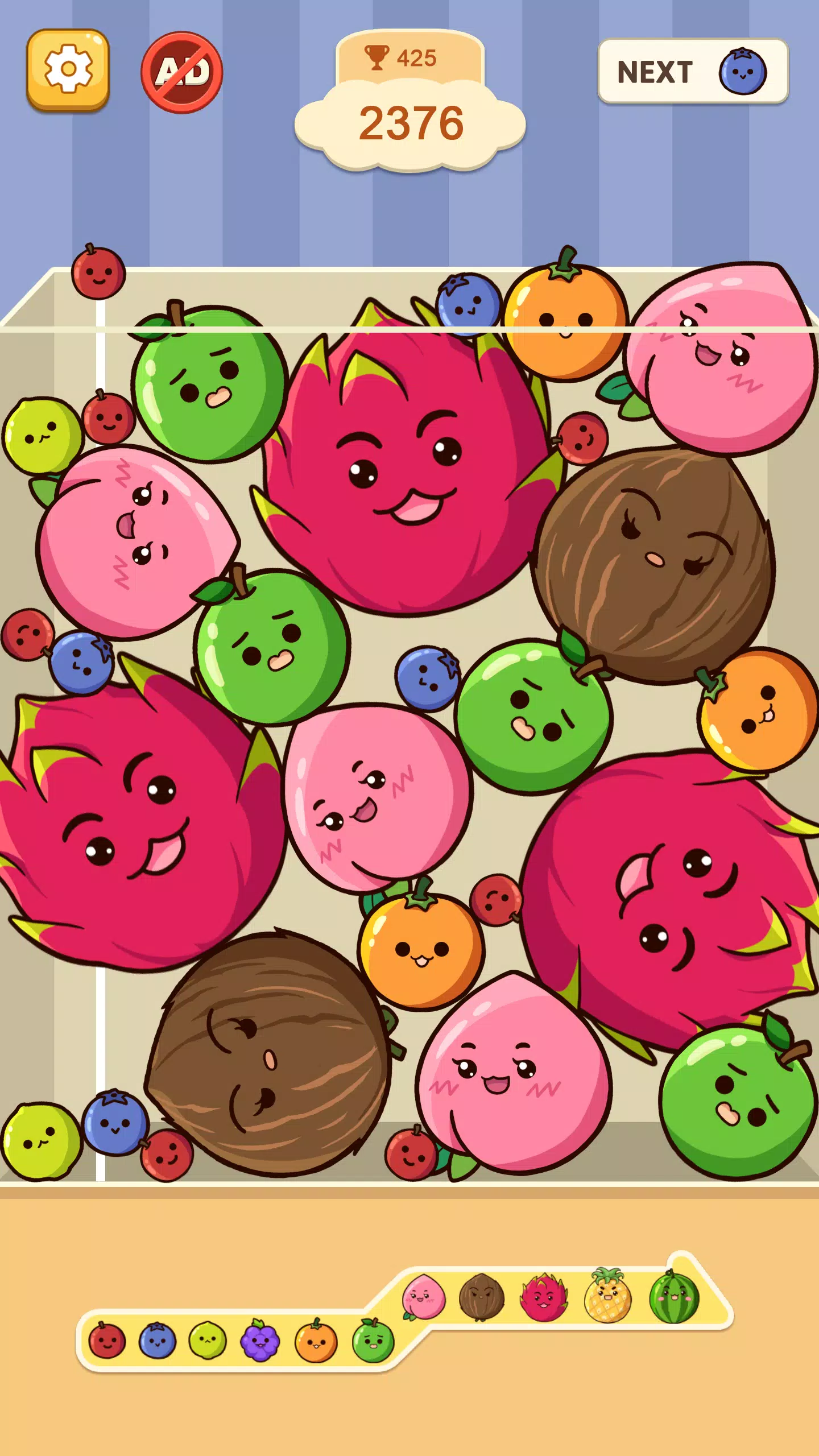Fruit Merge: Juicy Drop Game Capture d'écran 0
