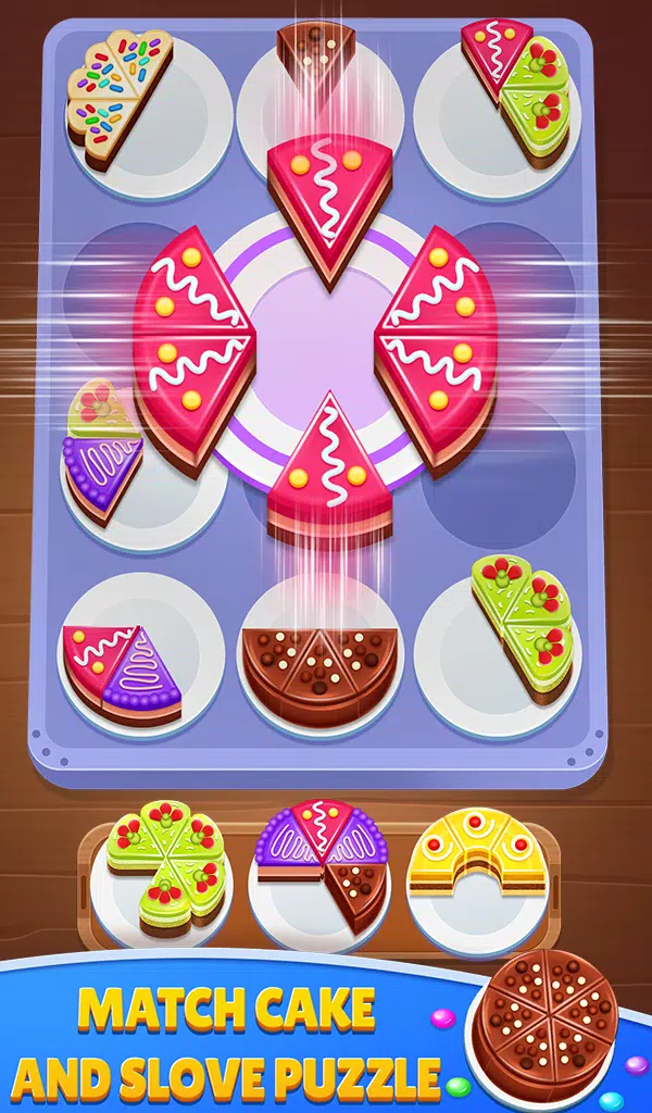 Cake Sort 3d - Match and Merge Скриншот 2