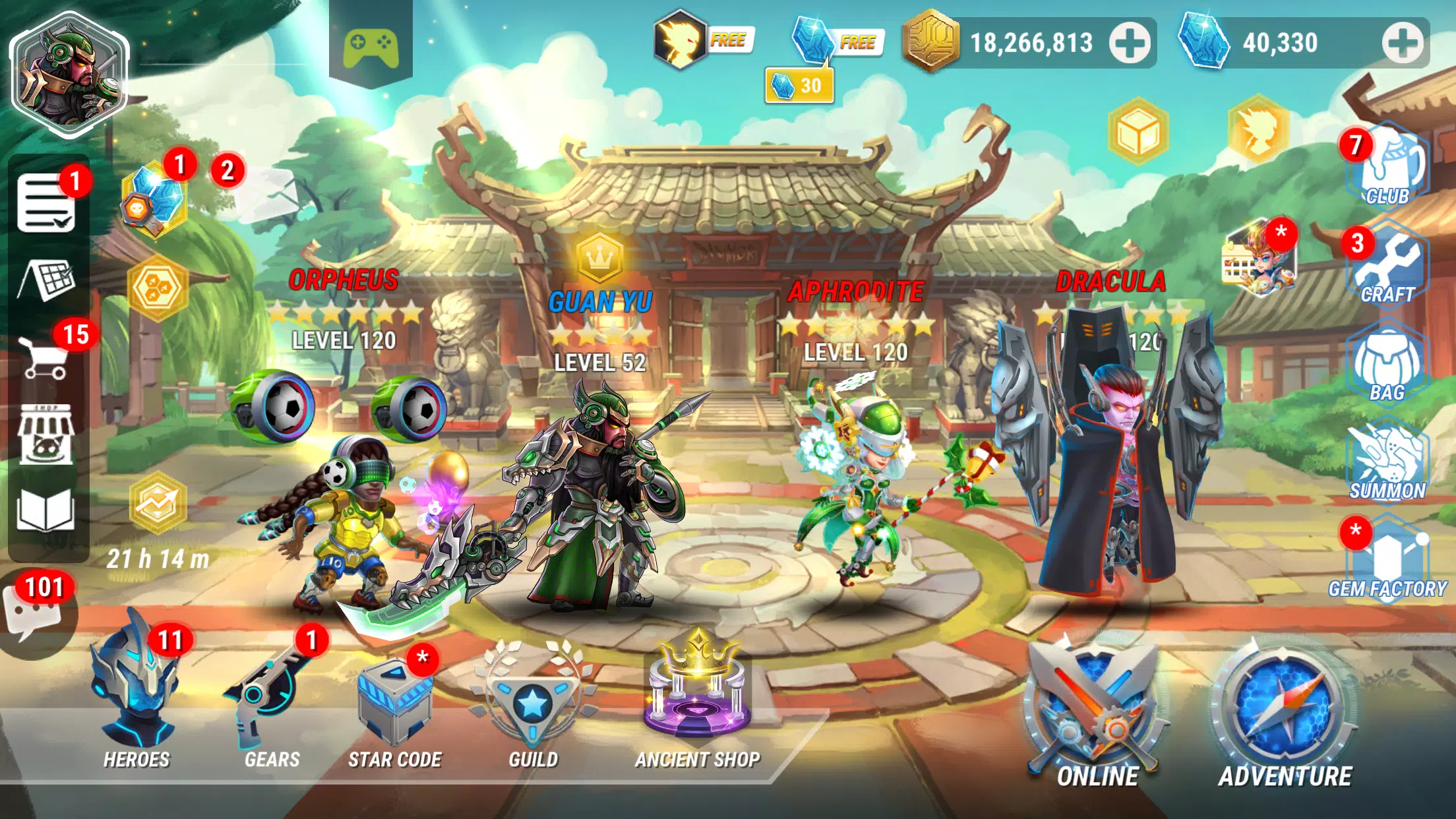 Heroes Infinity Скриншот 0