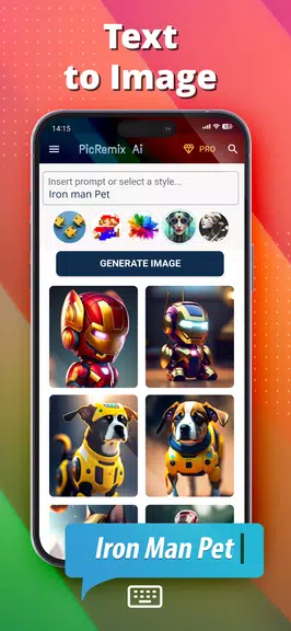 PicRemix AI Art & Avatars Ekran Görüntüsü 2