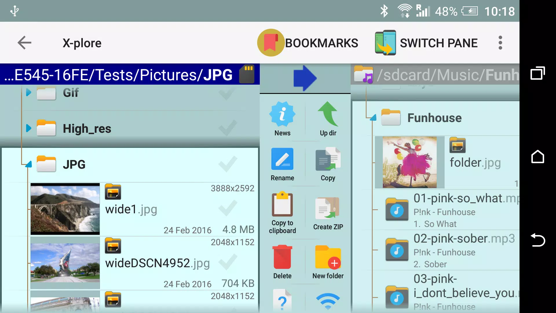 X-plore File Manager Capture d'écran 0