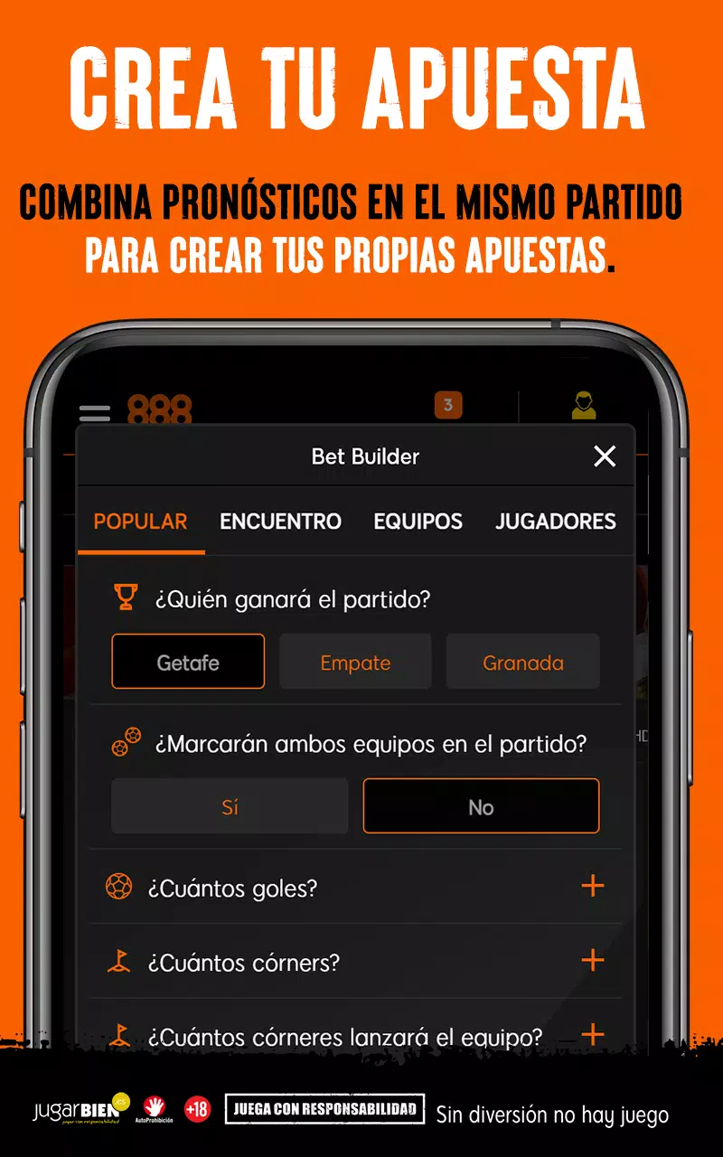 Schermata 888 Sport: Apuestas deportivas 1