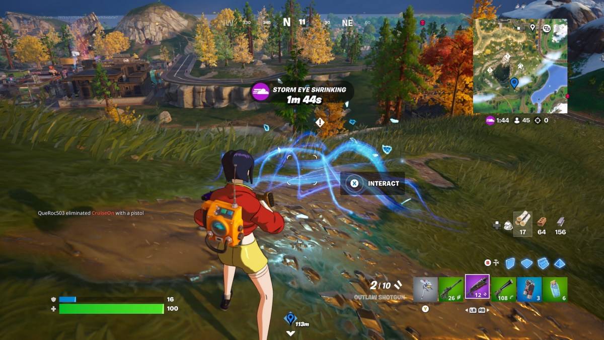 센서 배낭에 관한 기사의 일부로 Fortnite의 신비한 에너지 서명.