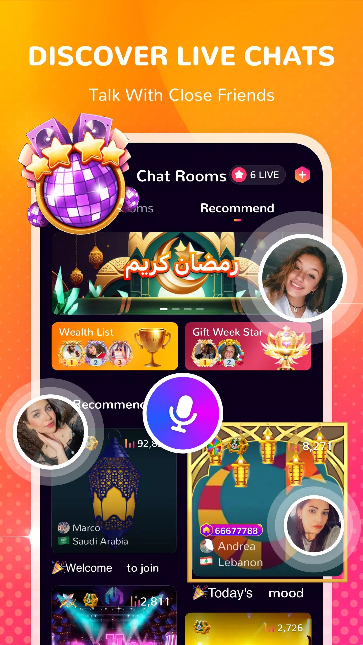 Honey Jar - Voice Chat & Party Screenshot 3
