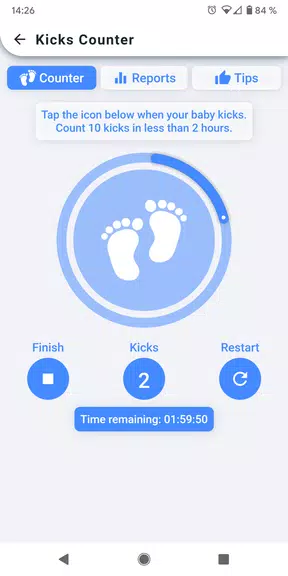 Kick Counter - Track your baby Captura de tela 0