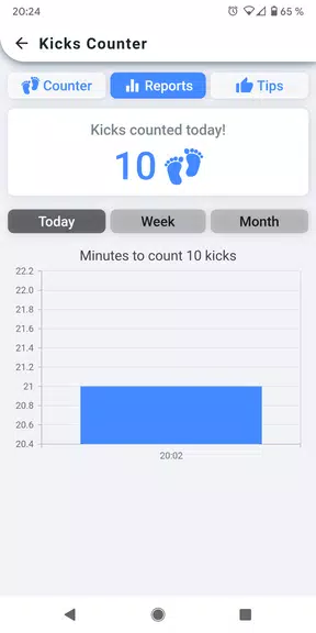 Kick Counter - Track your baby Captura de tela 1
