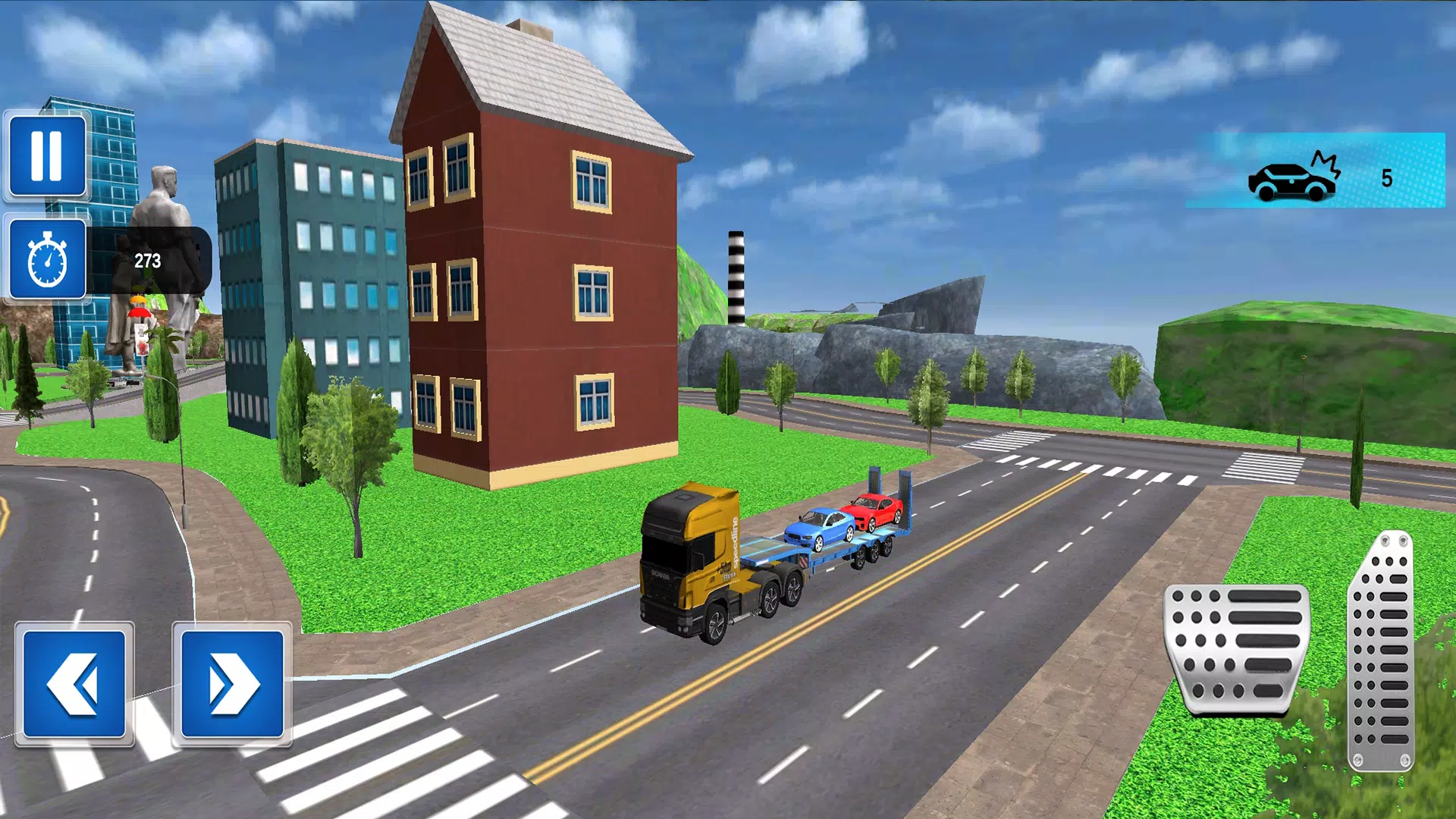 Truck Transport Game Simulator Скриншот 0