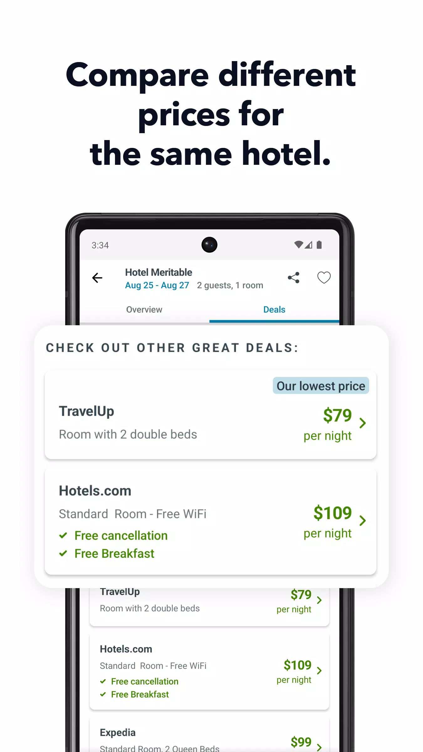 trivago: Hotels vergleichen Screenshot 3