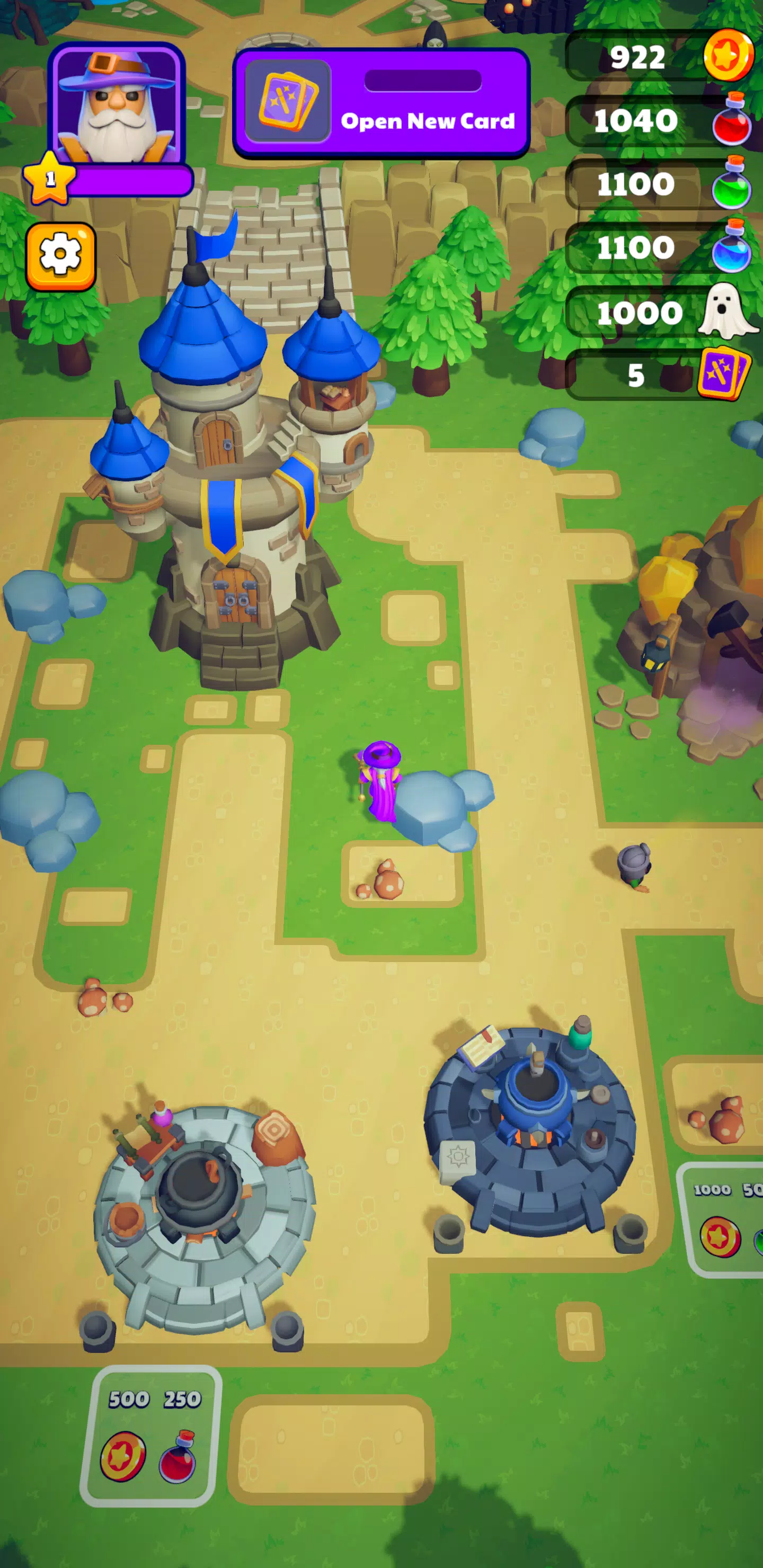 Wizard Survivor: Spooky Mage Capture d'écran 0