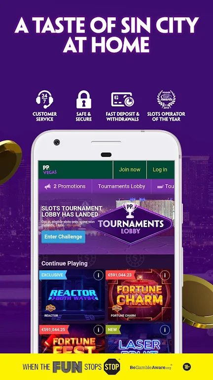 Paddy Power Vegas | Slots, Tournaments & Jackpots 스크린샷 0