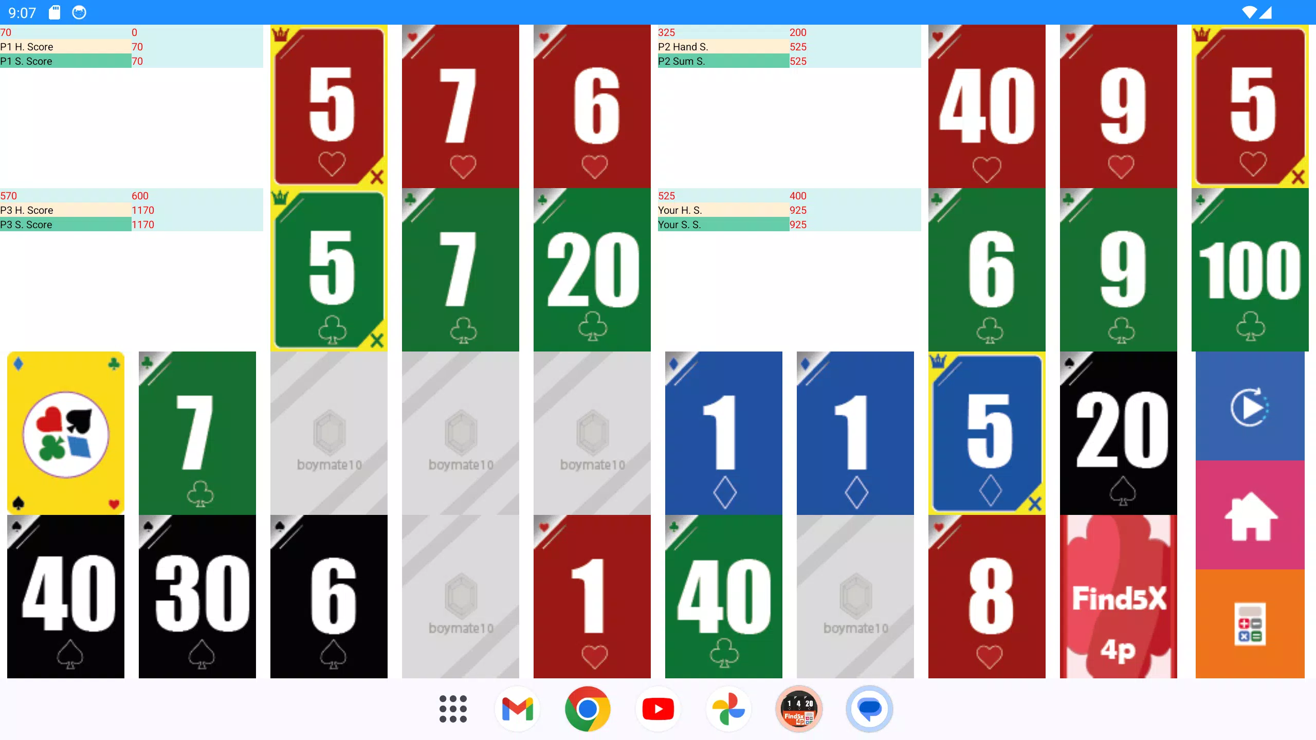 Brain Game - Find5x 4P スクリーンショット 3