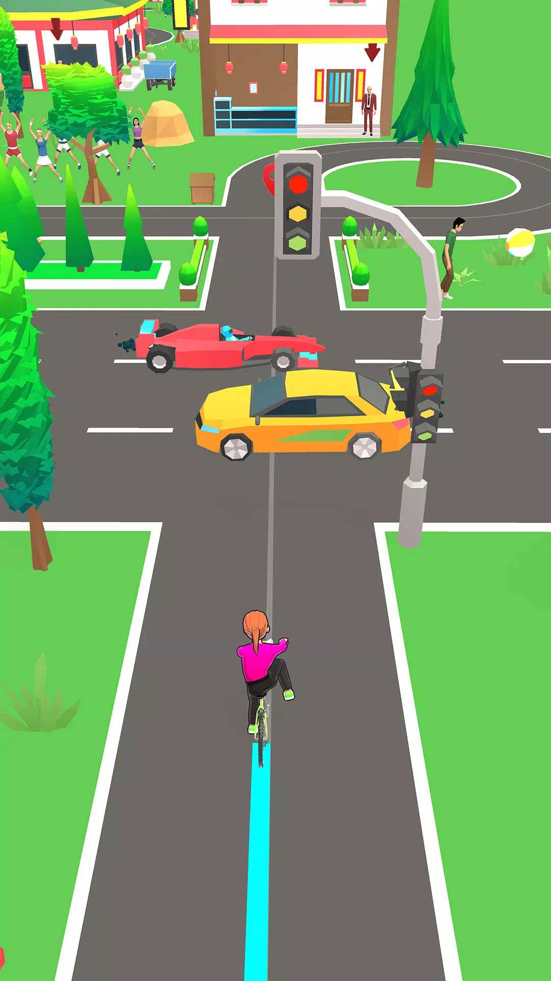 Paper Rider Delivery  Boy Game スクリーンショット 0