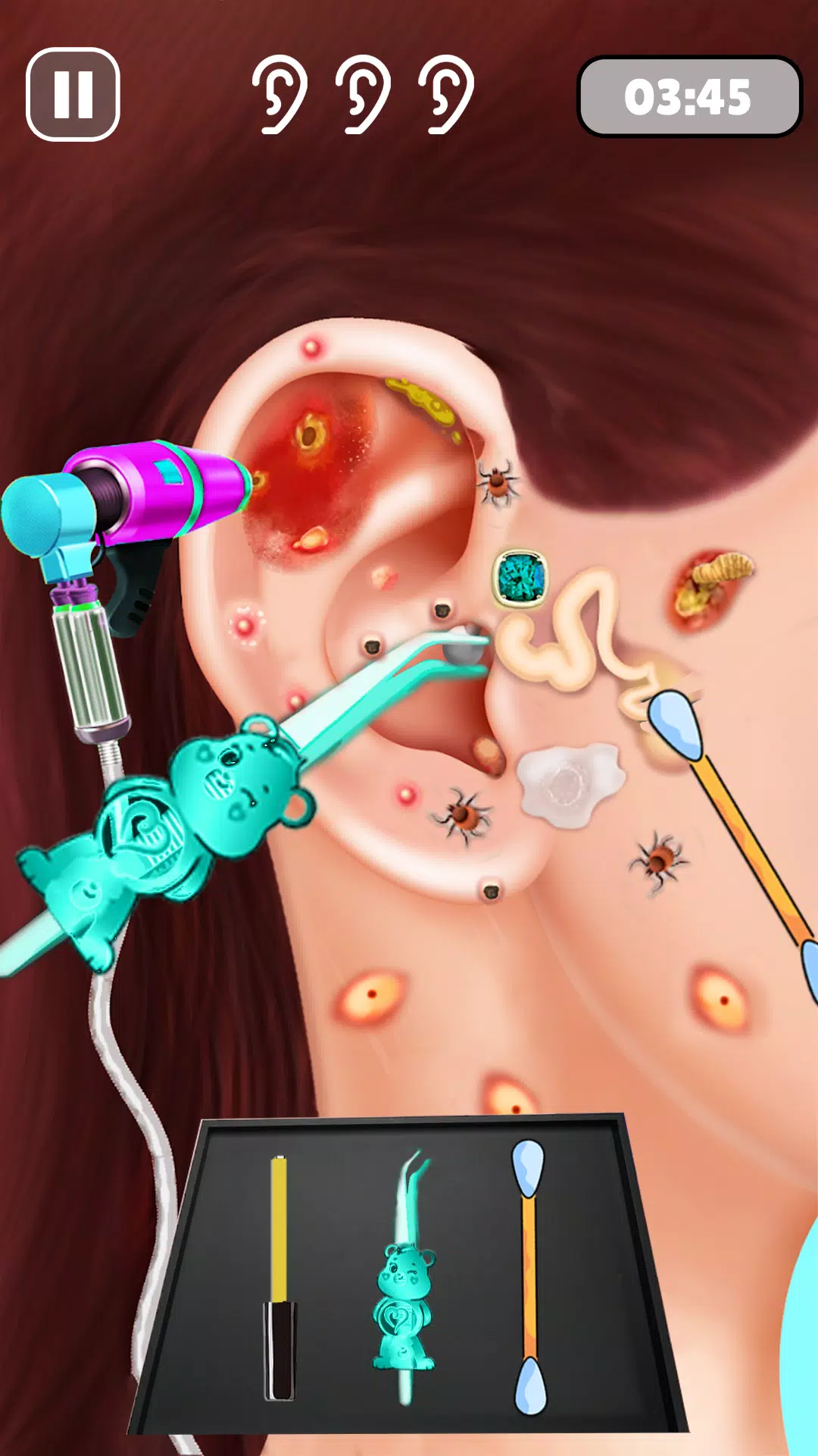 Ear Salon ASMR Doctor Game Tangkapan skrin 0