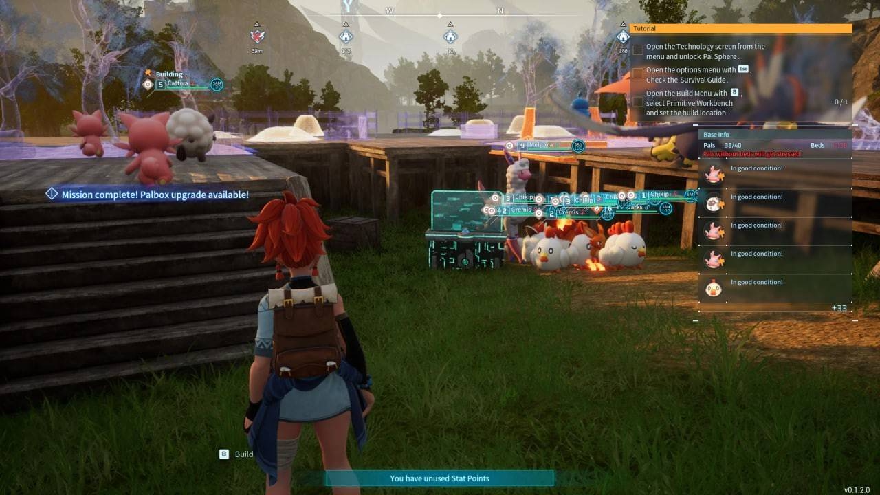 More Friends and Workers at the palworld Base