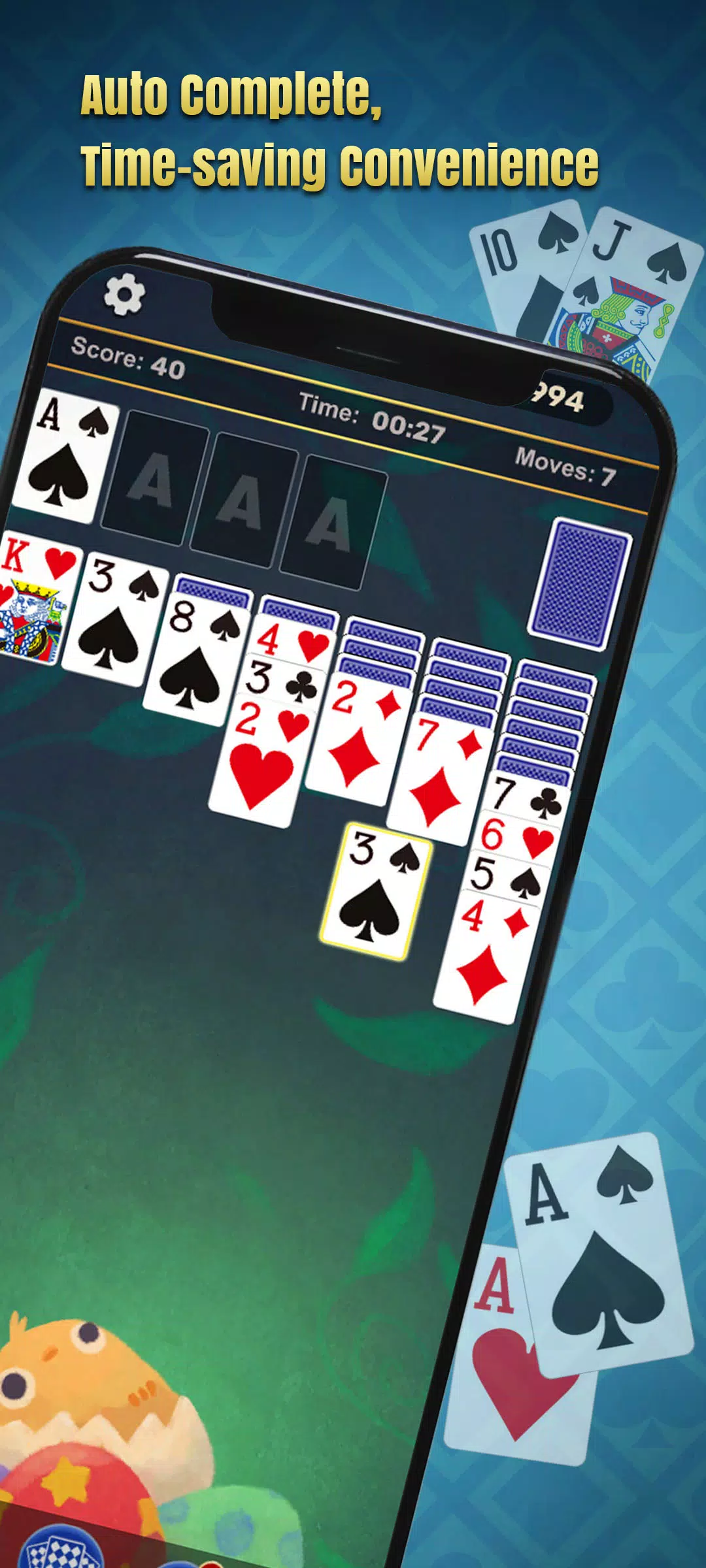 Solitaire Go: Klondike Captura de tela 3