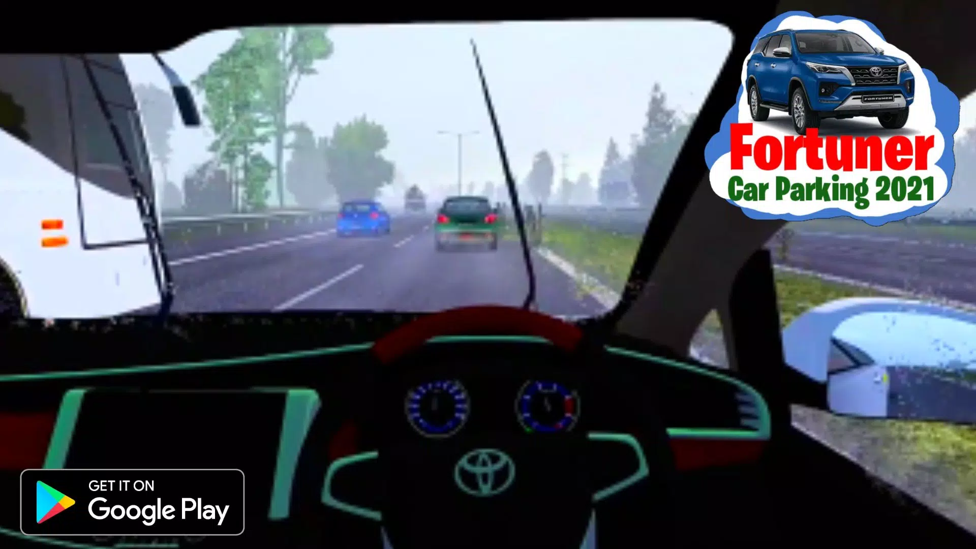 Fortuner Car : Parking 2025 Скриншот 1