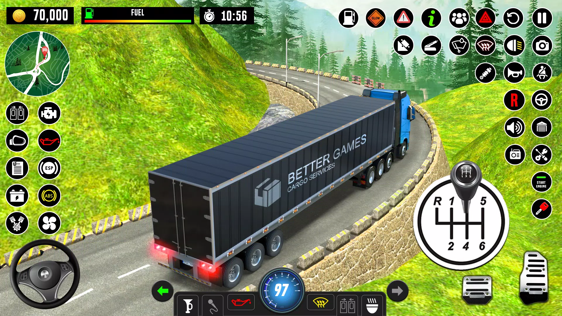 Truck Games - Driving School Скриншот 2