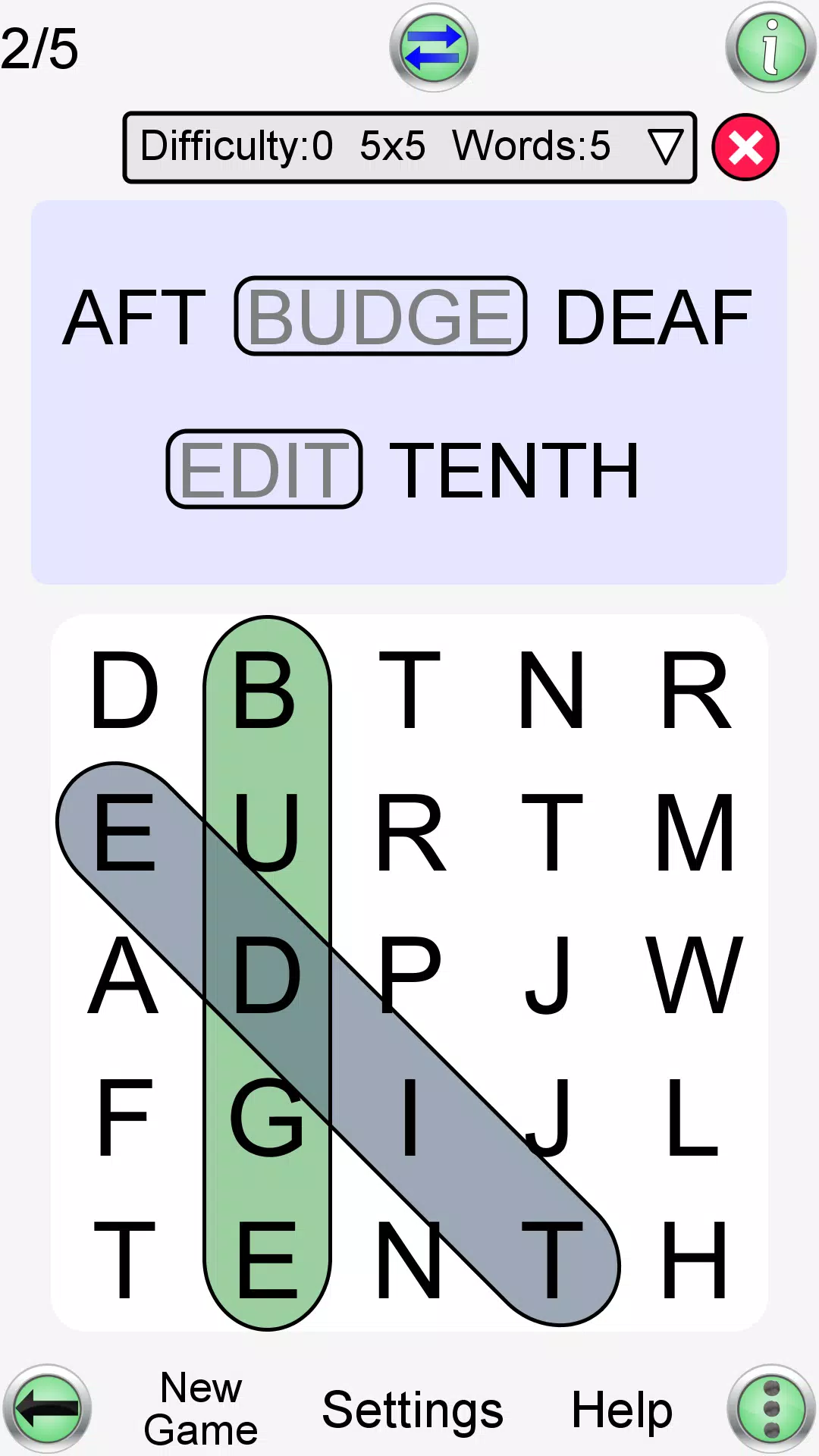 Schermata Word Search Ultimate 1