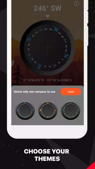 Compass - Directional Compass स्क्रीनशॉट 1
