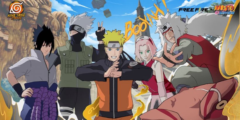 O Free Fire revela o cruzamento épico de anime de Naruto Shippuden