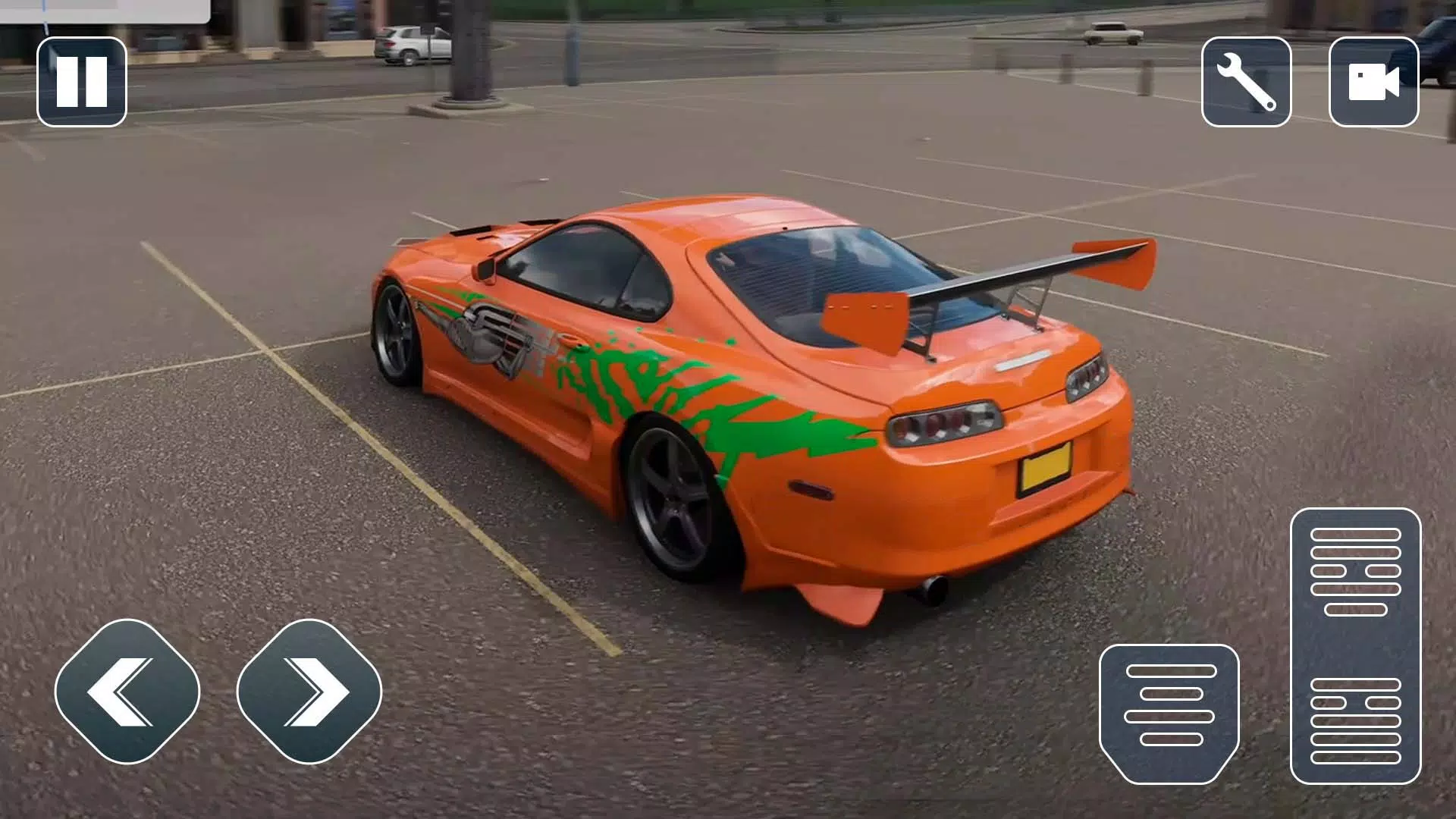 Fun Race JDM Supra Car Parking Captura de tela 0