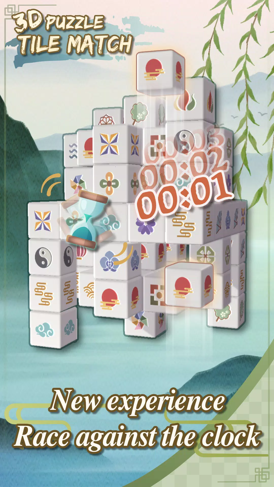3D Tile Match Puzzle Captura de pantalla 2