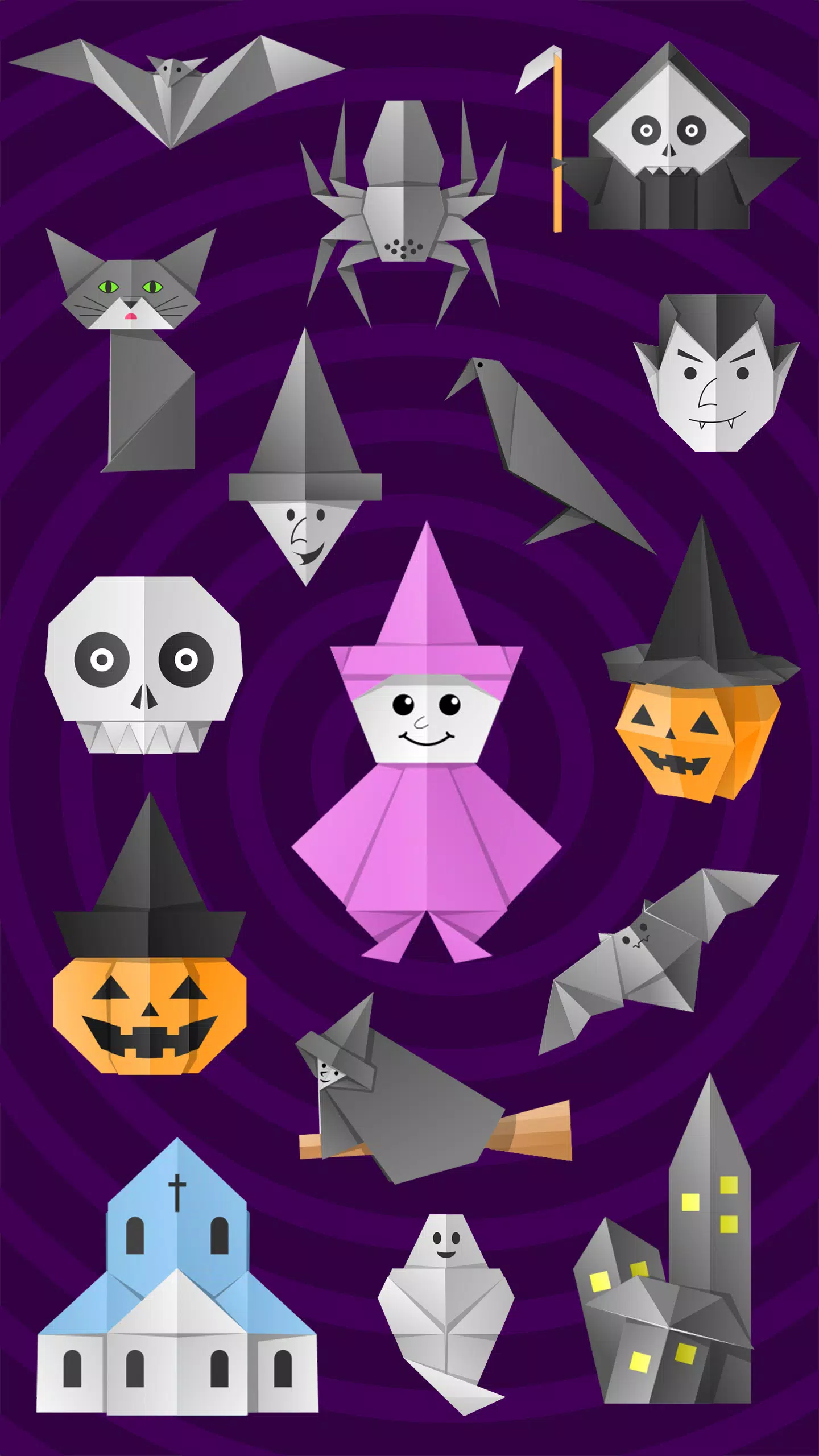 Schermata Origami Halloween 0