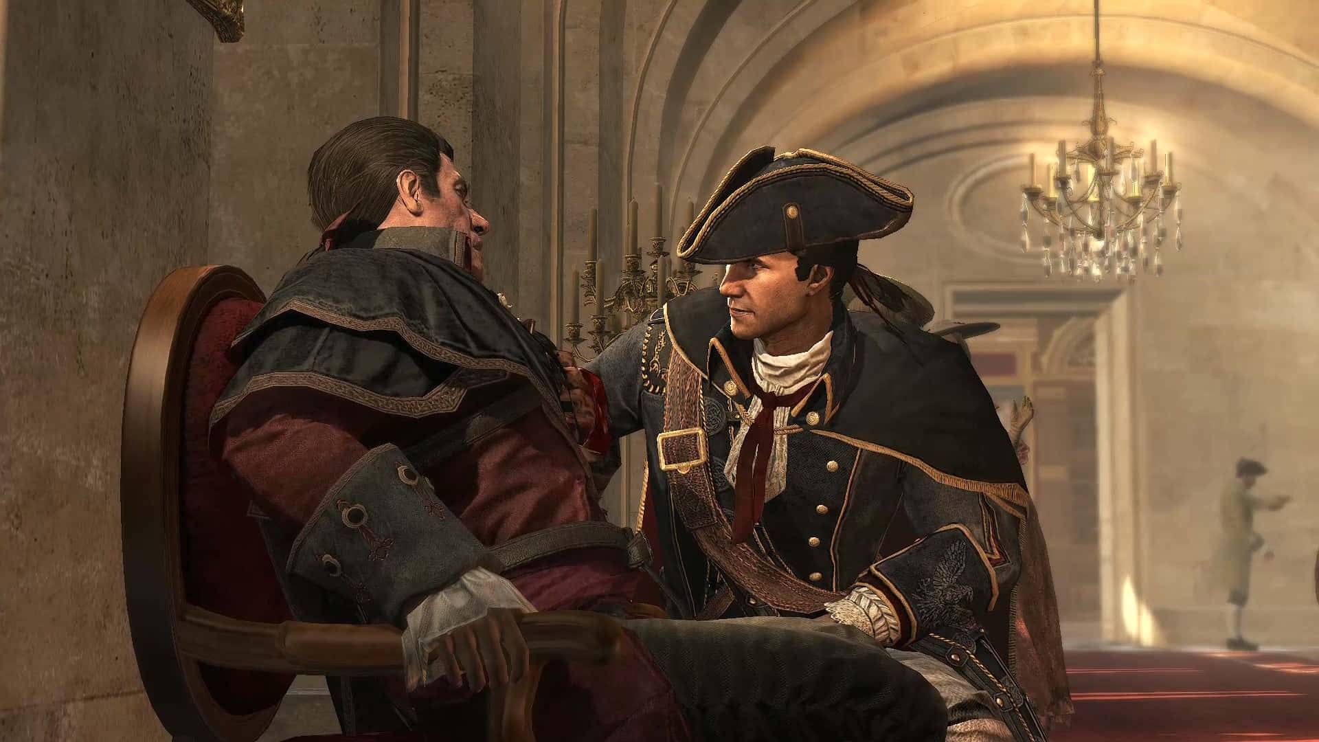 Haytham Kenway confronts Conner