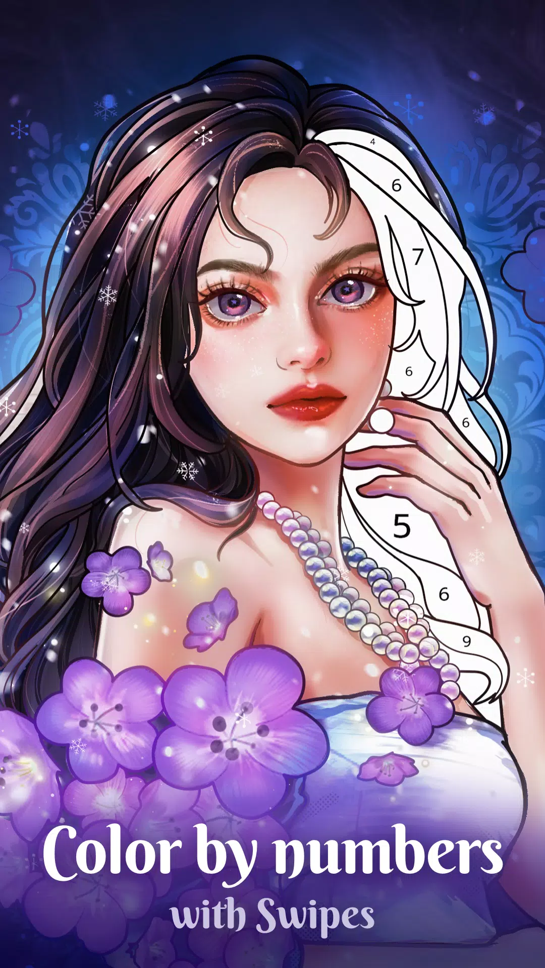 Colorswipes® - Color by Number スクリーンショット 0