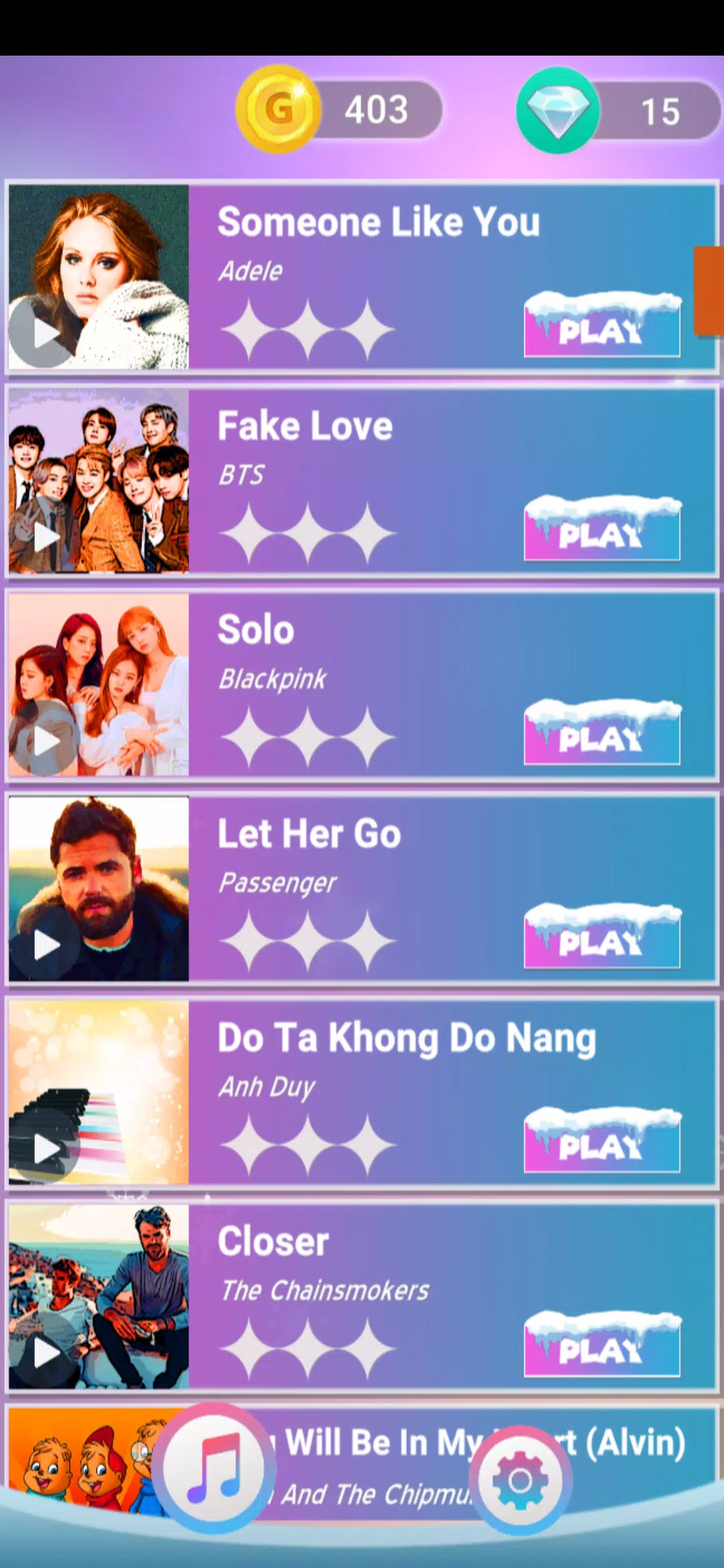 Music Vocal Piano Games Captura de tela 2