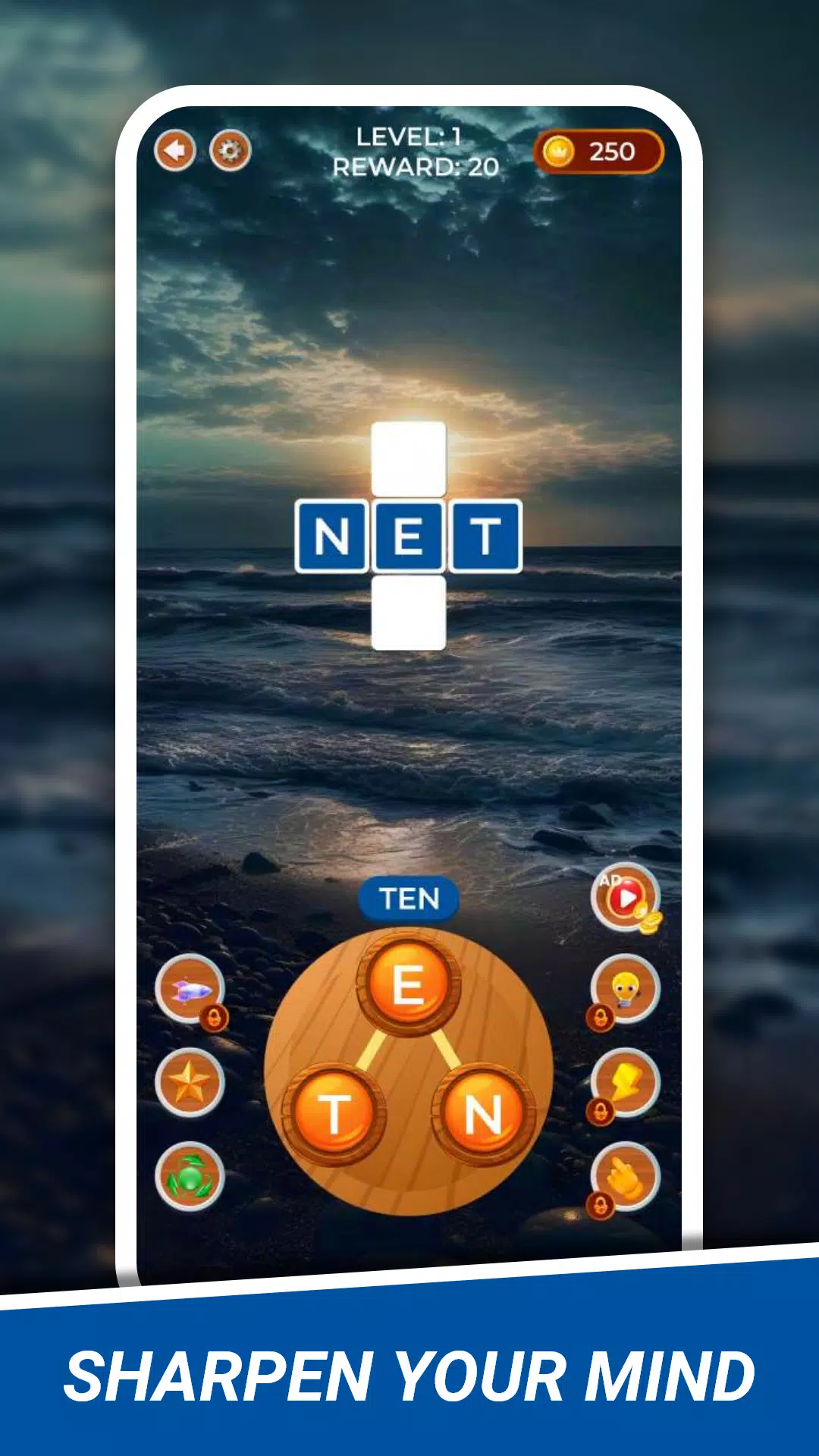 Word Connect Crossword Puzzle Captura de pantalla 0