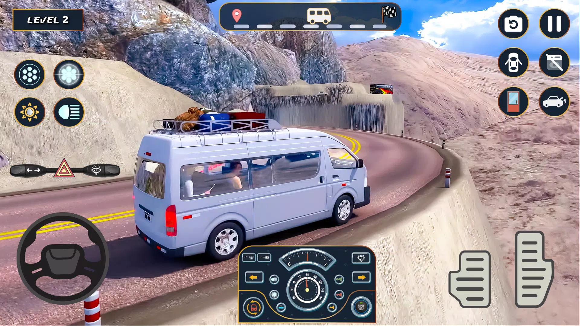 Van Simulator Dubai Van Games スクリーンショット 0
