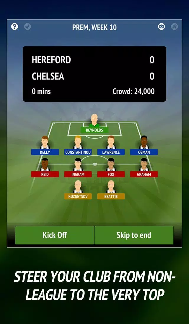 Football Chairman (Soccer) Schermafbeelding 1