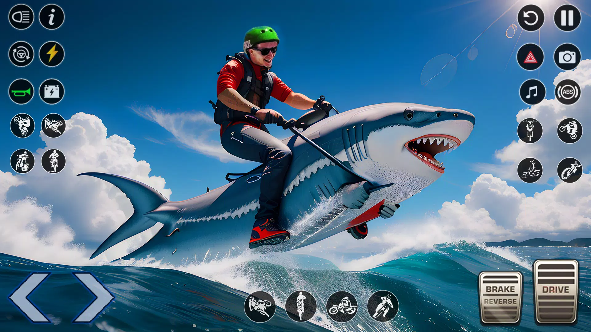 Shark Attack Games Offline Captura de pantalla 3