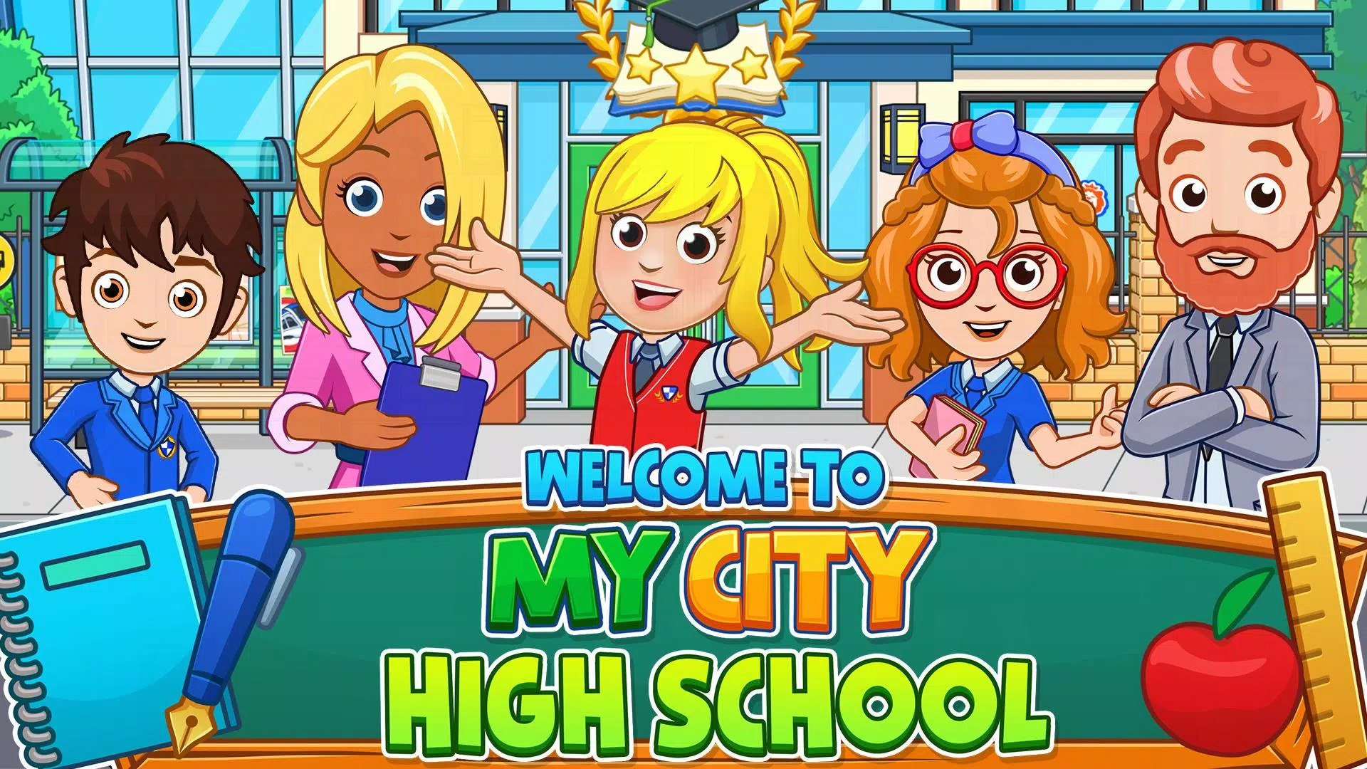 My City : High School スクリーンショット 0